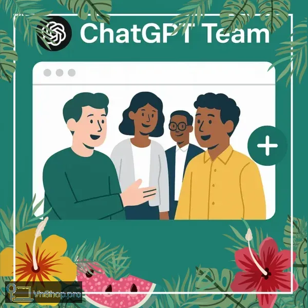 chat gpt team business (mail chính chủ) bảo hành full.